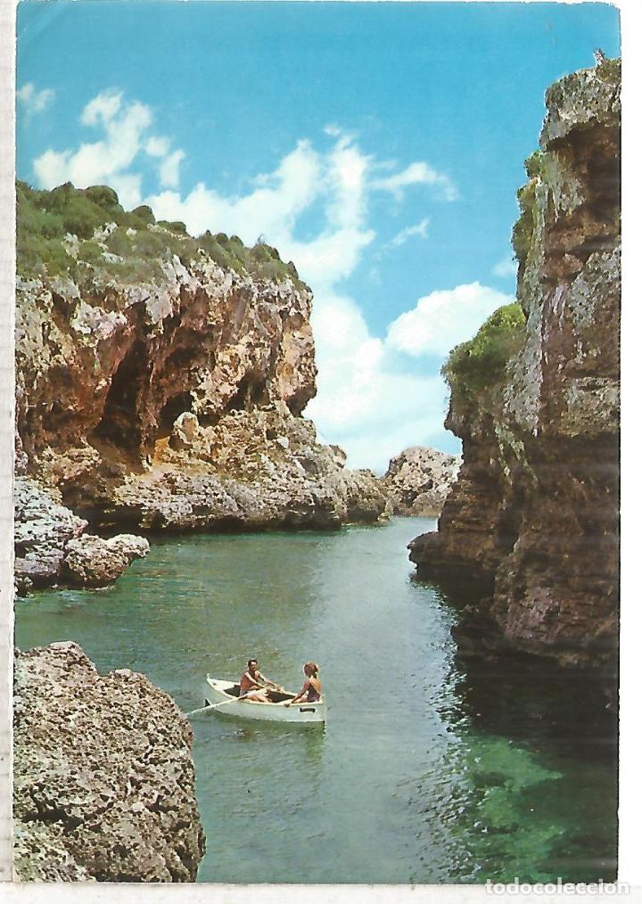Postales: MENORCA CALA RAFALET ESCRITA - Foto 1
