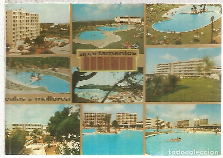 Postales: MALLORCA APARTAMENTOS AUBAMAR ESCRITA - Foto 1