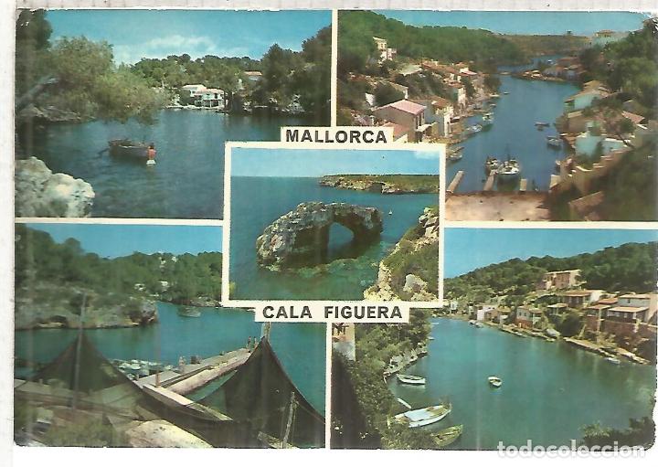 Postales: MALLORCA CALA FIGUERA ESCRITA - Foto 1