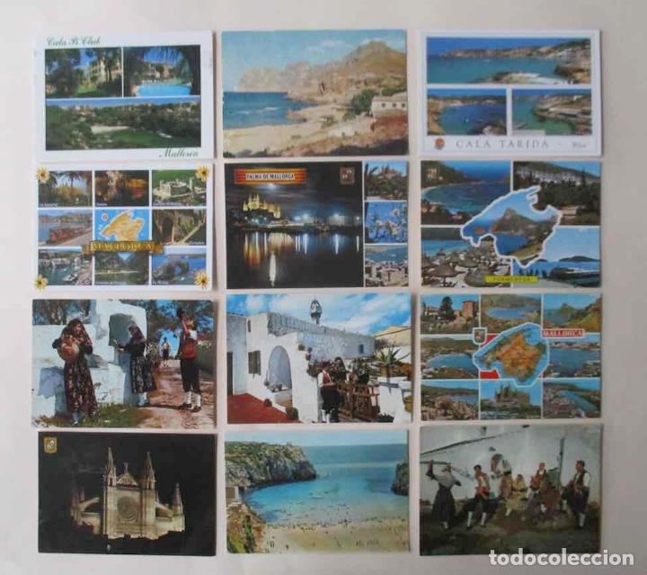 Postales: LOTE DE 55 POSTALES DE LAS ISLAS BALEARES - Foto 4