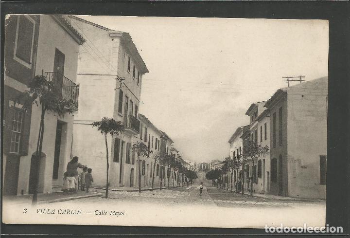 Postkarten: VILLA CARLOS - 3 - CALLE MAYOR - VER REVERSO - (51.947)