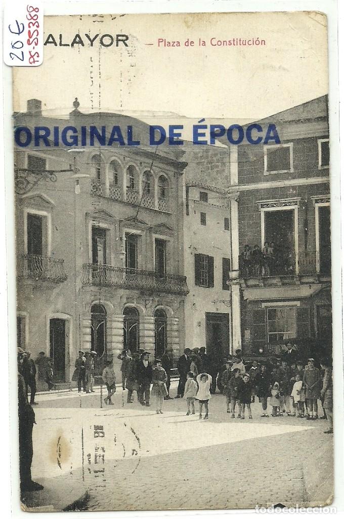 Postales: (PS-55388)POSTAL DE ALAYOR-PLAZA DE LA CONSTITUCION