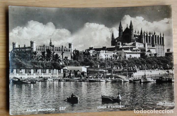 Postales: PALMA DE MALLORCA - CATEDRAL Y LONJA - Foto 1