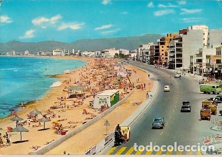 Cartes Postales: Espa&ntilde;a & Circulado, Palma de Maiorca, Playa el Arenal, 1968 (83)