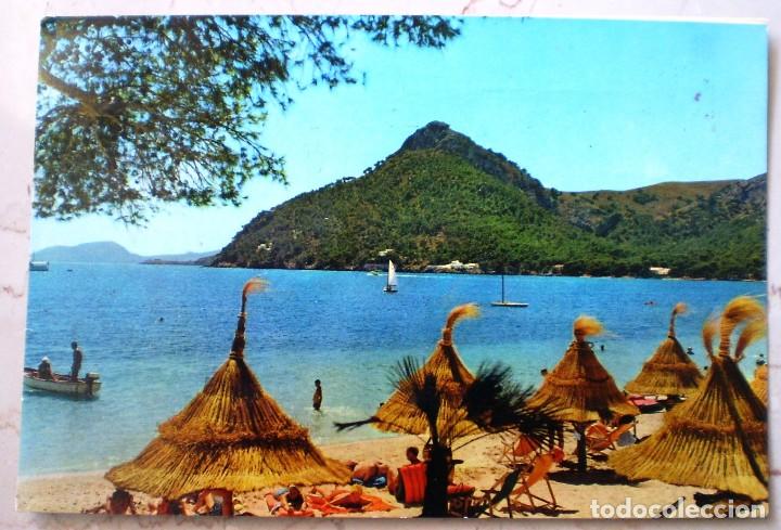 Postales: PLAYA DE FORMENTOR -CASA PLANAS 1961 - PROMOCIONAL 1970 - 10X15