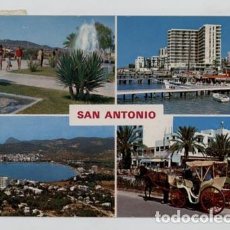Postales: SAN ANTONIO (IBIZA) / IMPRESA EN 1970. Lote 119453371