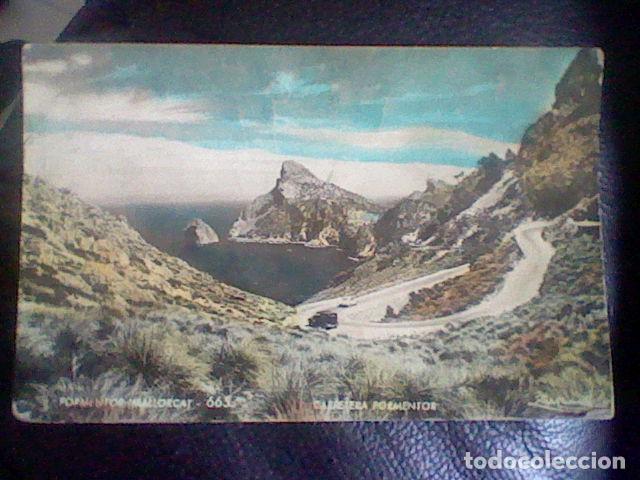 Postcards: Carretera Formentor n&ordm; 665 zerkowitz escrita sobada