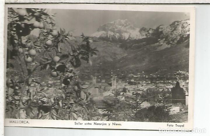 Postales: BALEARES MALLORCA SOLLER ESCRITA - Foto 1