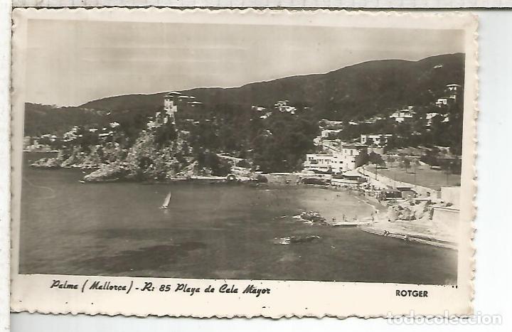 Postales: BALEARES MALLORCA CALA MAYOR ESCRITA - Foto 1
