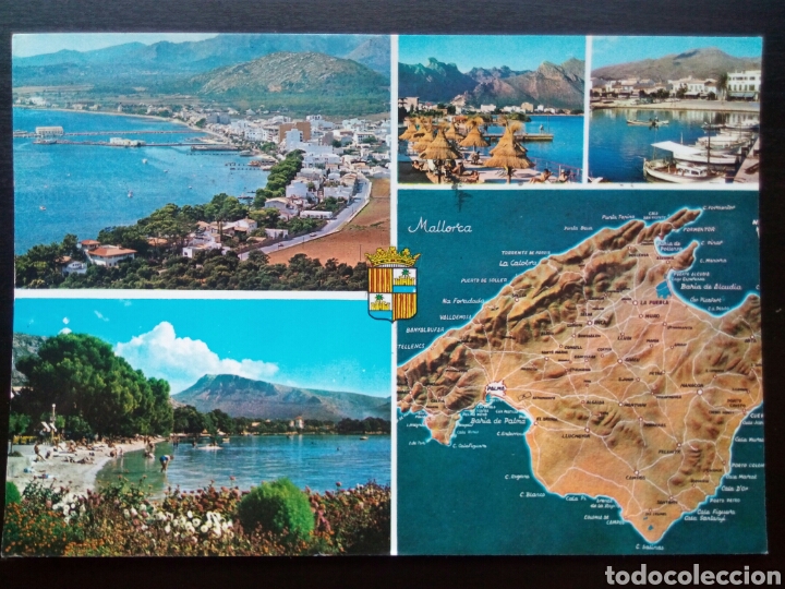 Postales: Postal de Mallorca. Puerto Pollensa. - Foto 1