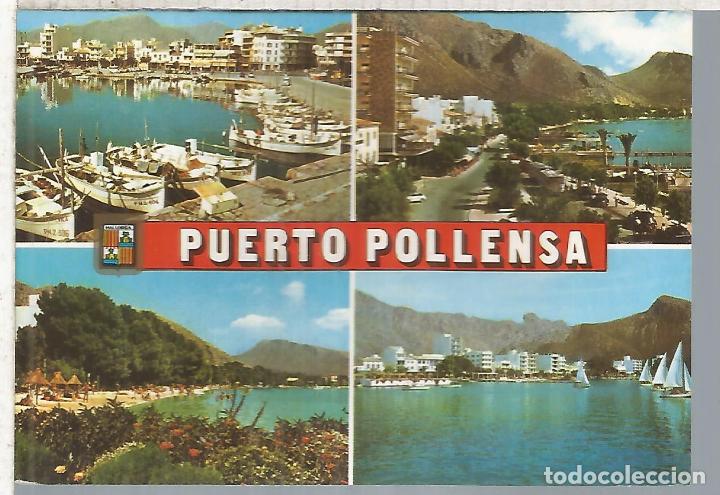 Postales: MALLORCA ESCRITA PUERTO POLLENSA - Foto 1
