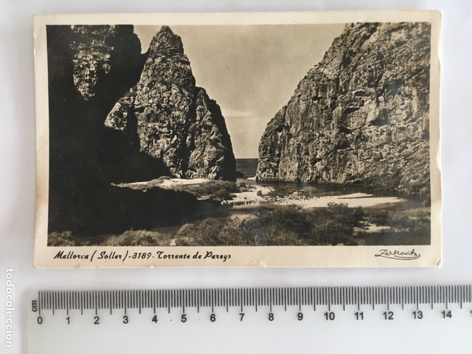 Postales: POSTAL. SOLLER. MALLORCA. Torrente de Pereto. ZERKOWITZ. H. 1950?