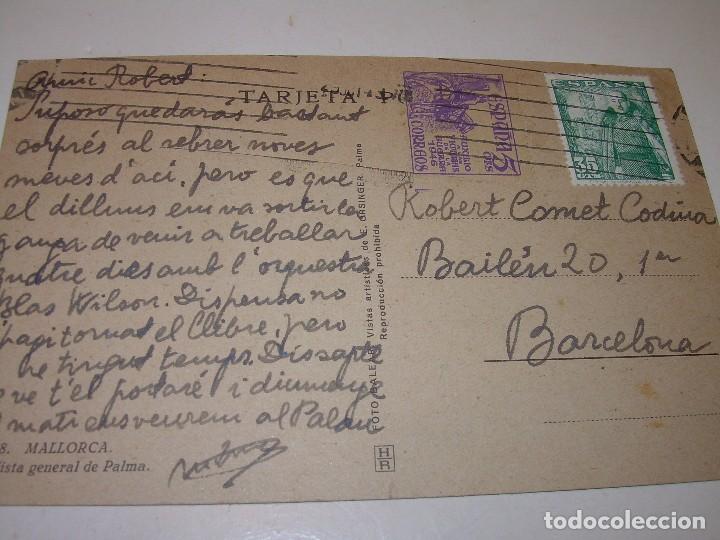 Postales: ANTIGUA POSTAL...MALLORCA. - Foto 2