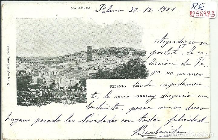 Cartoline: (PS-56993)POSTAL DE FELANIG-FELANITX.JOSE TOUS.ARCHIVO BARONES DE OLLER