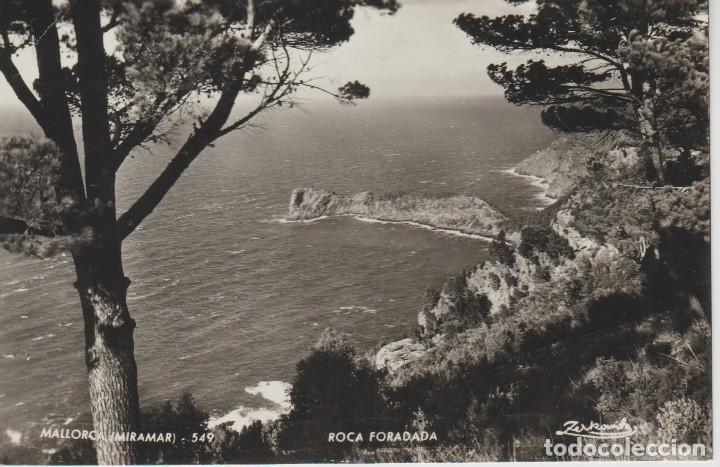 Postales: (549) MALLORCA. MIRAMAR. ROCA FORADADA - Foto 1