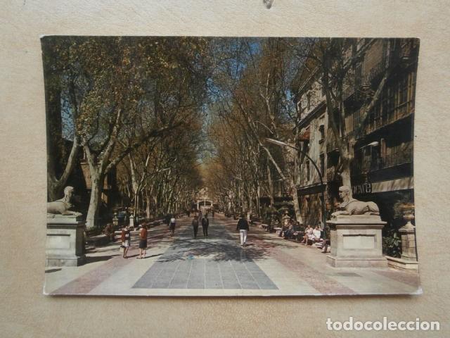 Postales: Postal mallorca, paseo del generalisimo - Foto 1