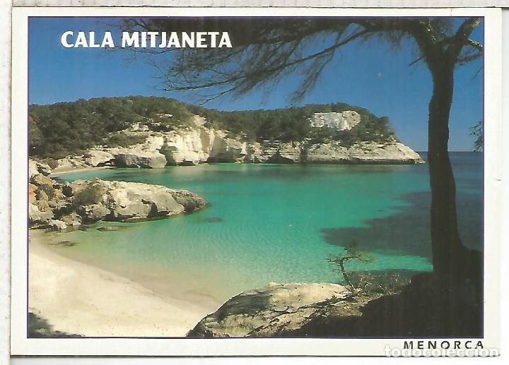 Postales: CALA MITJANETA MENORCA ESCRITA - Foto 1
