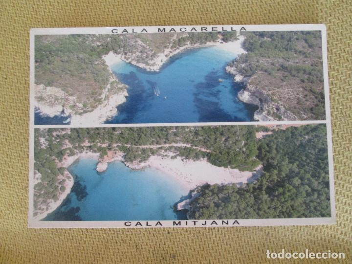 Postales: CALA MITJANA Y CALA MACARELLA - MENORCA ( CON CD) - Foto 1