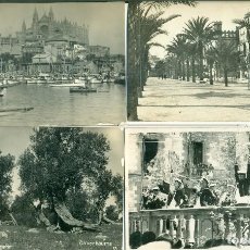 Postales: PALMA MALLORCA. LOTE DE 6 POSTALES FOTOGRÁFICAS. HACIA 1926. Lote 128465799