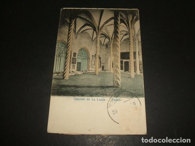 Postales: PALMA DE MALLORCA INTERIOR DE LA LONJA - Foto 1