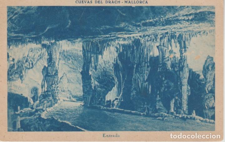 Postales: () MALLORCA. CUEVAS DEL DRACH . ENTRADA - Foto 1