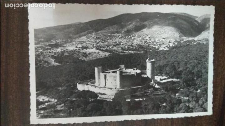 Postkarten: ANTIGUA POSTAL FOTOGRAFICA ISLA AEREA DEL CASTILLO DE BELLVER PALMA DE MALLORCA