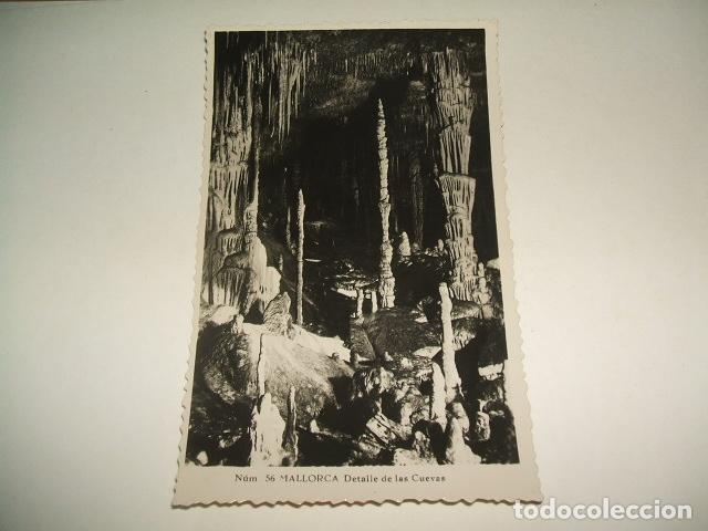 Postales: MALLORCA DETALLE DE LAS CUEVAS - Foto 1
