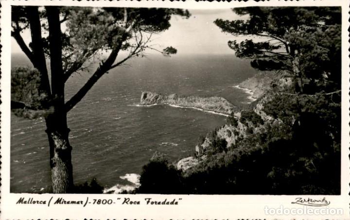 Postales: Mallorca &ndash; Miramar &ndash; 7800 &ndash; Roca Foradada - A. Zerkowitz - Foto 1