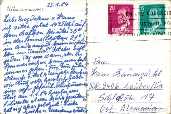 Postales: Palma de Mallorca &ndash; 142 &ndash; 1971 - Circulada - Foto 2