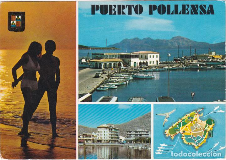 Postales: mallorca, puerto de pollensa, atardecer - Foto 1