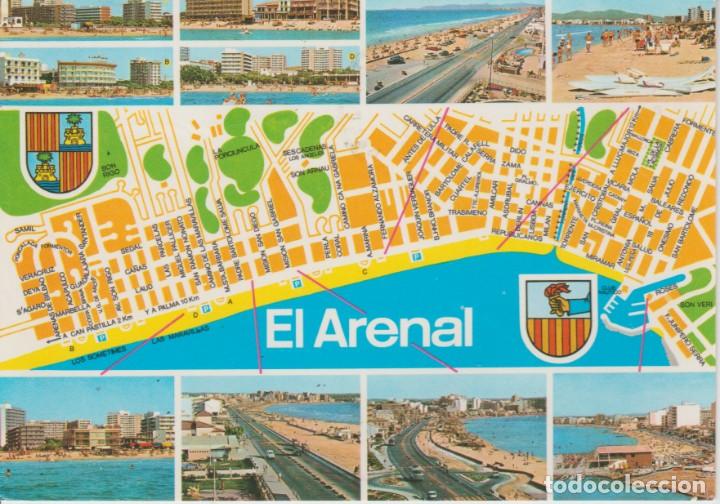 el arenal majorka mapa 805) mallorca. el arenal. mapa callejero   Buy Postcards from the 