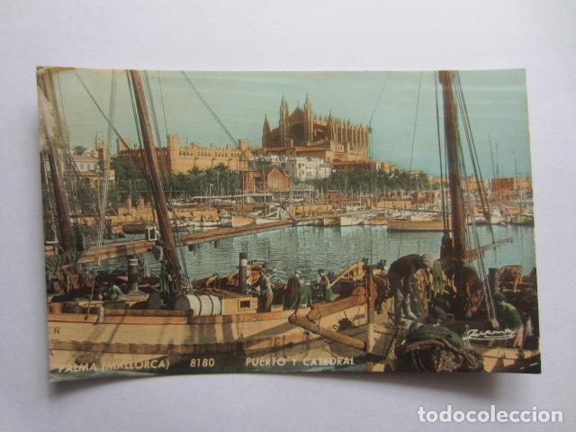 Postales: MALLORCA - PUERTO Y CATEDRAL - Foto 1