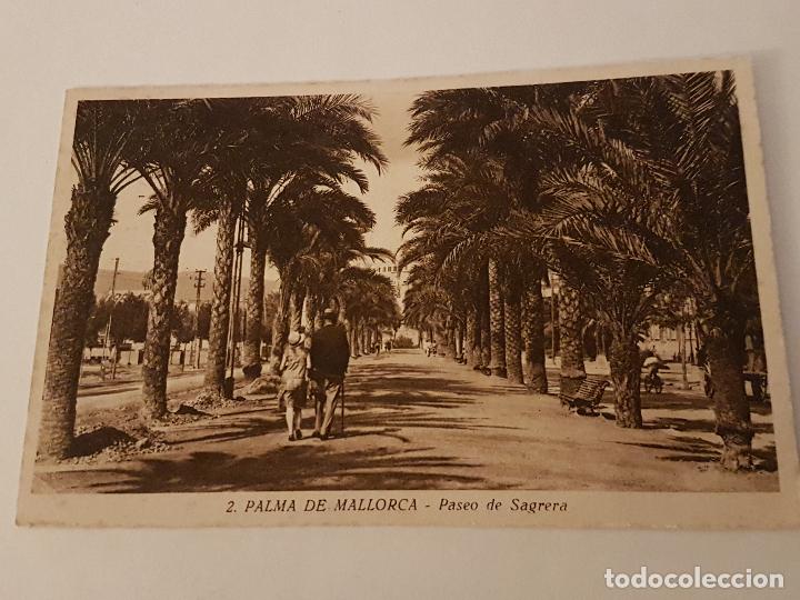 Postales: PALMA PASEO SAGRERA MALLORCA - Foto 1