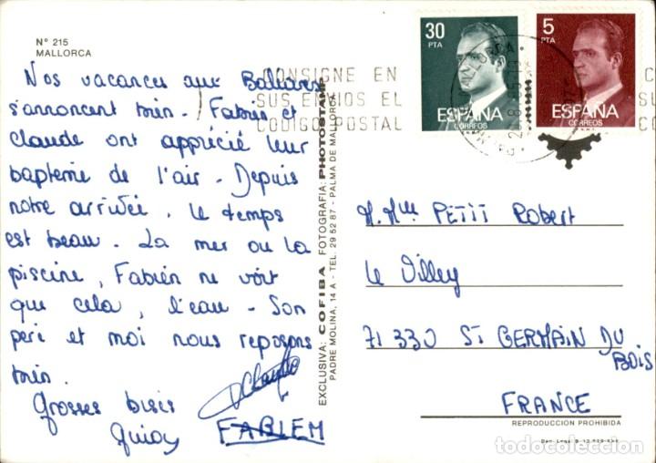 Postales: Mallorca &ndash; 1982 &ndash; Circulada - Foto 2