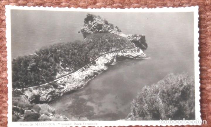 Postales: MALLORCA - MIRAMAR - ROCA FORADADA - Foto 1