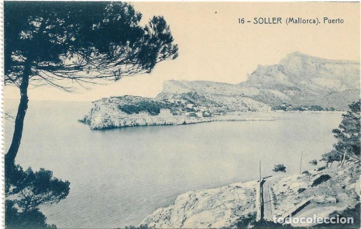 Postales: SOLLER N&ordm; 16 PUERTO .- FOTOTIPIA THOMAS S/C