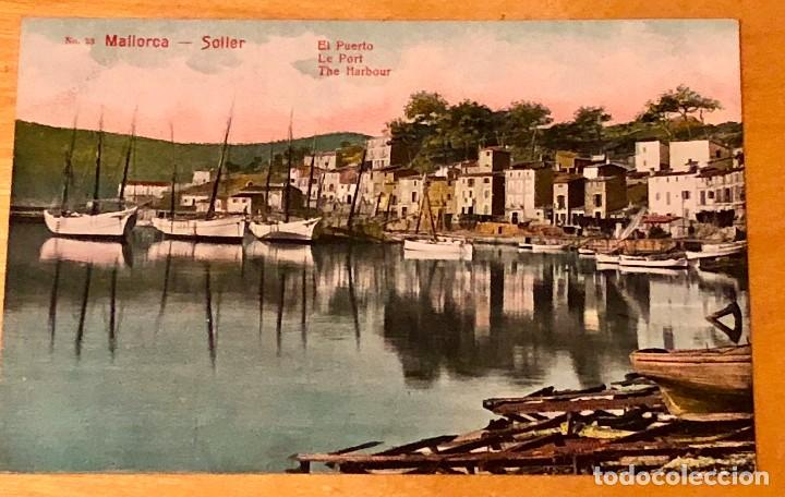 Postales: POSTAL DE MALLORCA, SOLLER EL PUERTO - Foto 1