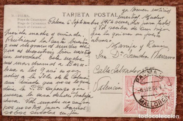 Postales: PALMA DE MALLORCA - CALAMAYOR - EDICIONES MI - CA - Foto 2