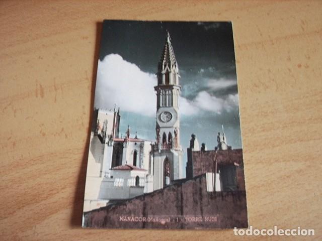Postales: MANACOR ( MALLORCA ) TORRE RUBI - Foto 1