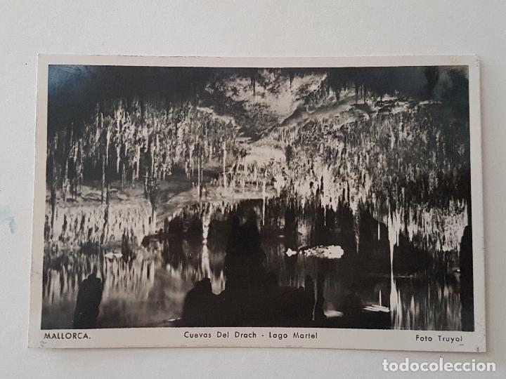 Postales: CUEVAS DEL DRACH LAGO MARTEL, MALLORCA - Foto 1