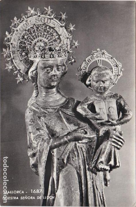 Postales: mallorca, nuestra se&ntilde;ora de lluch - Foto 1