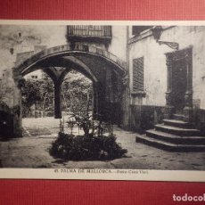 Postales: TARJETA POSTAL - PALMA DE MALLORCA - 45.- PATIO CASA VERI - GRAFOS MADRID - SIN CIRCULAR