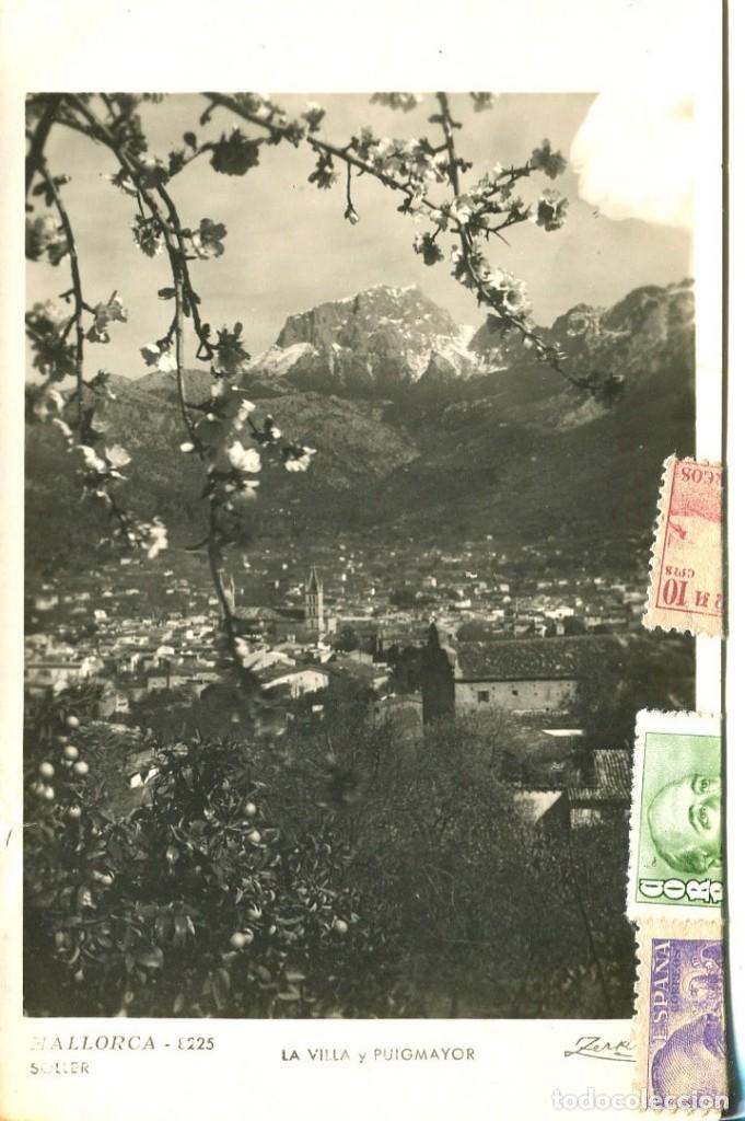 Postales: S&Oacute;LLER-LA VILLA Y PUIGMAYOR-ZERKOWITZ- 1949