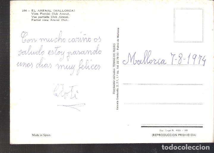 Postales: El Arenal. Mallorca. Islas Baleares. - Foto 2
