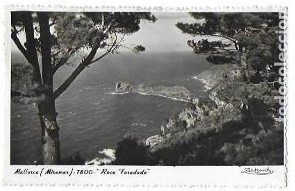Postales: P- 8970. POSTAL MALLORCA, ROCA FORADADA. ZERKOWITZ. - Foto 1