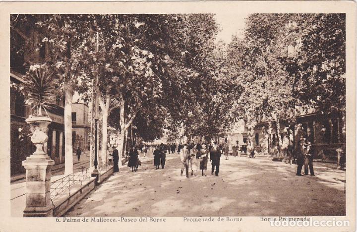Postales: palma de mallorca, paseo del borne - Foto 1