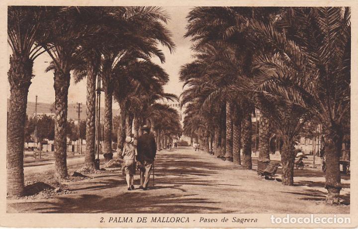 Postales: palma de mallorca, paseo de sagrera - Foto 1