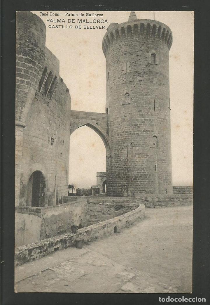 Cartoline: PALMA DE MALLORCA-CASTILLO DE BELLVER-JOSE TOUS-POSTAL ANTIGUA-(57.494)