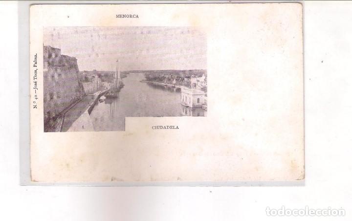 Postales: POSTAL DE MENORCA - CIUDADELA . - Foto 1