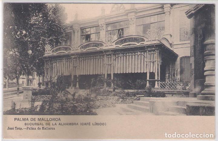 Postais: POSTAL DE PALMA DE MALLORCA - SUCURSAL DE LA ALHAMBRA .